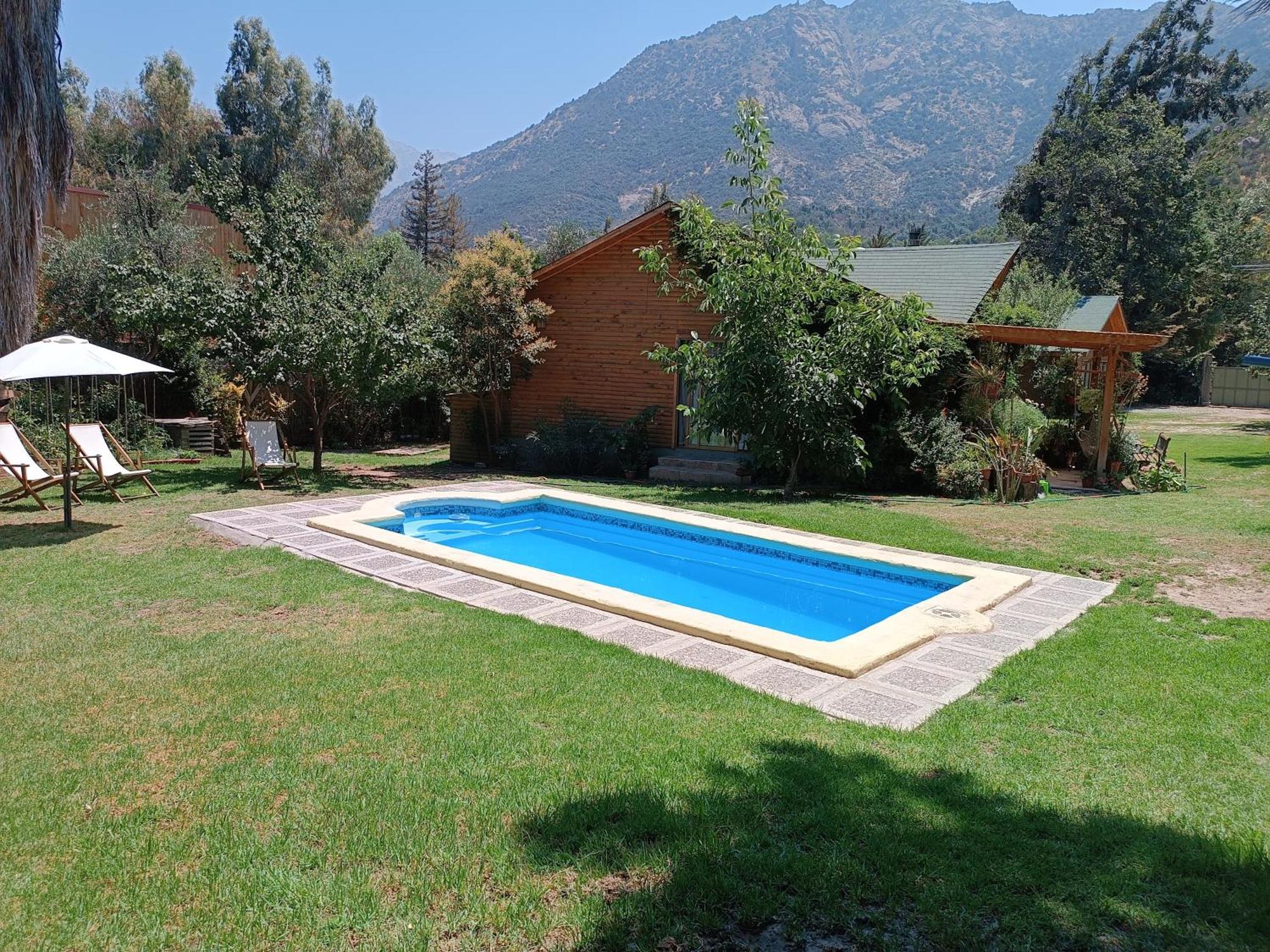 Cabana El Tiempo Es Arte San José de Maipo Eksteriør bilde