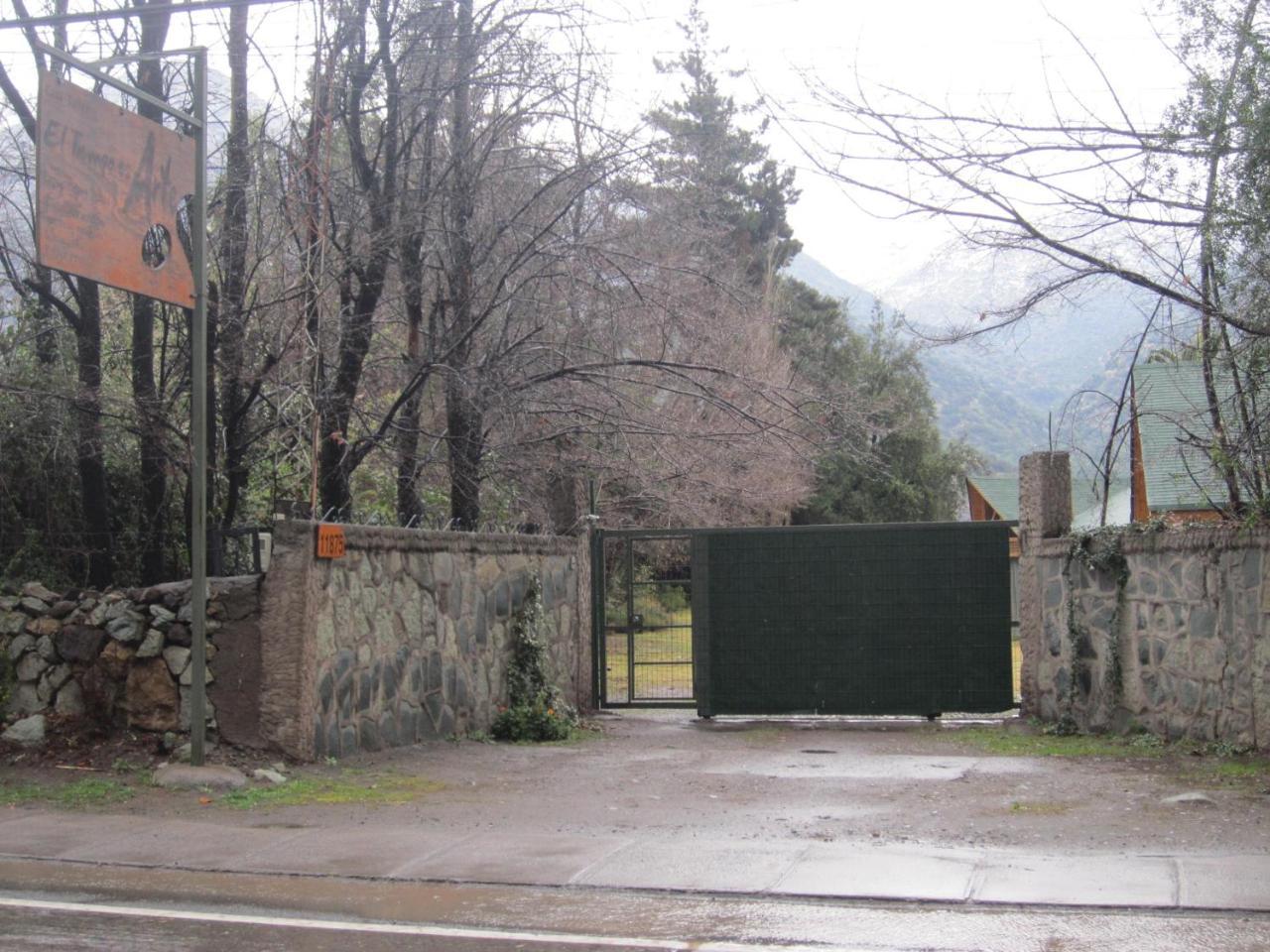 Cabana El Tiempo Es Arte San José de Maipo Eksteriør bilde